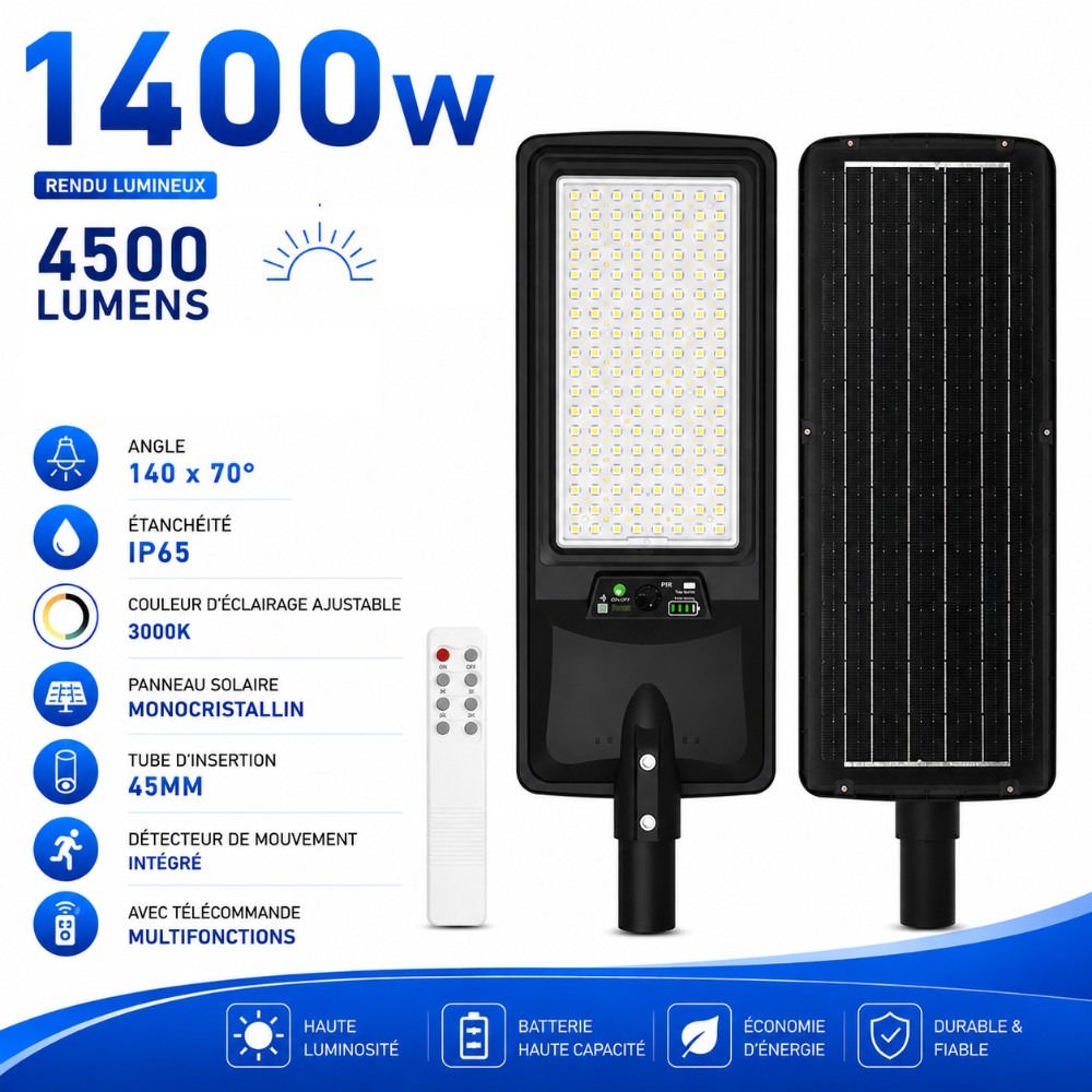 VIEW V2 EVO — 1400 Watts — 4 500 Lumens — 3000K