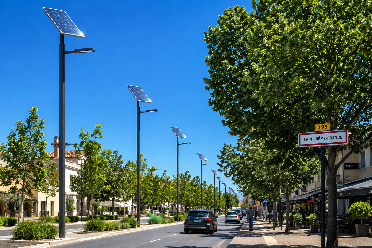 Plein soleil — Éclairage solaire France Vision Distribution