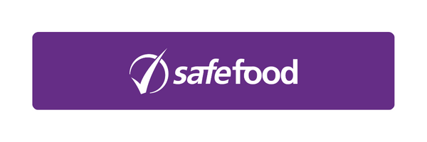 safefood logo with purple background