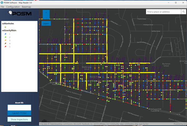 POSM MapReader screenshot