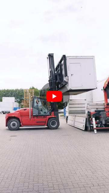 Vorstellung Container-Lager in Flintbek