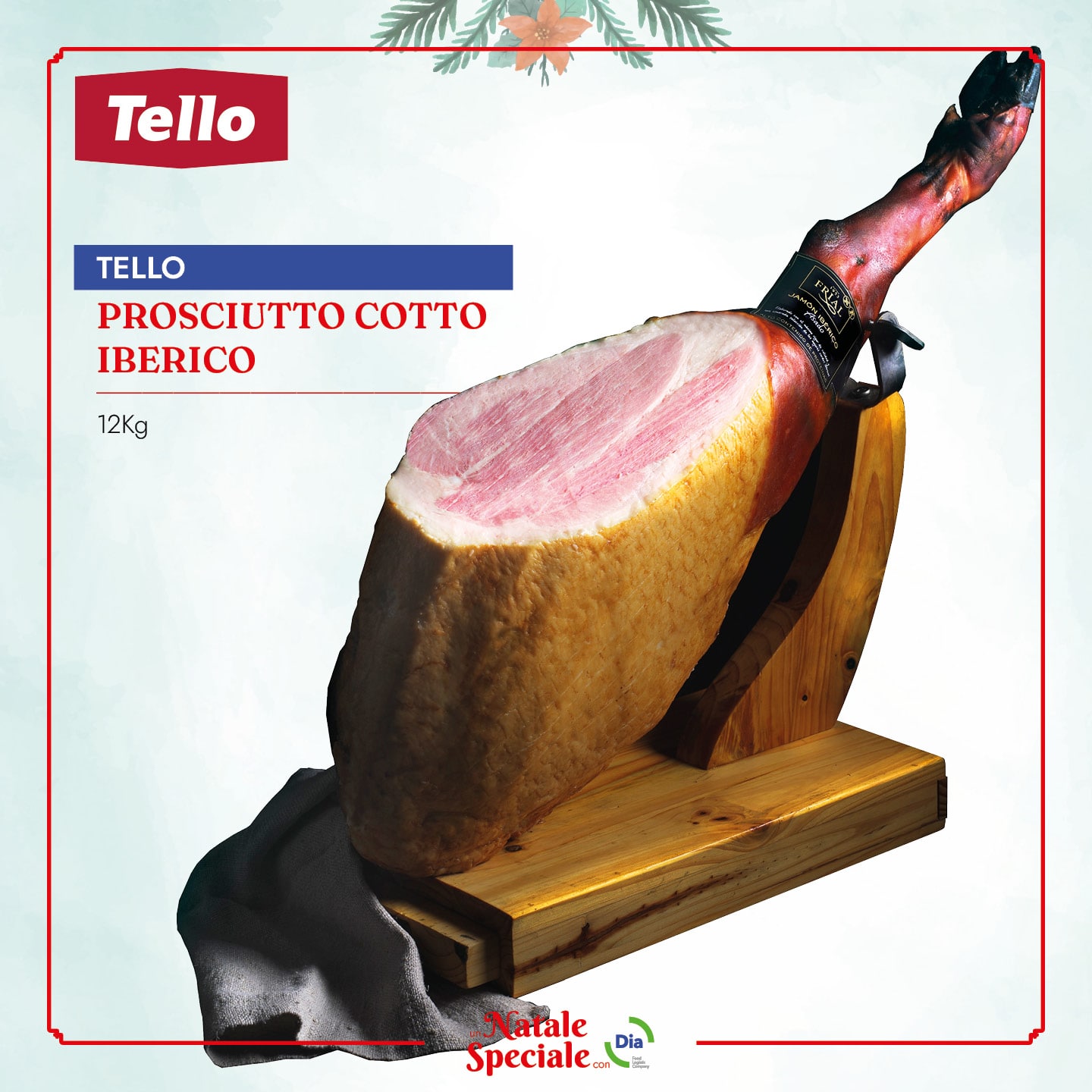 Prosciutto Iberico Tello Natale 2022