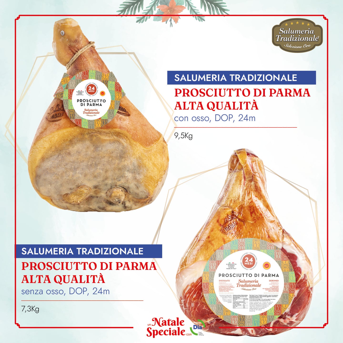 Prosciutto di Parma Salumeria Tradizionale Natale 2022