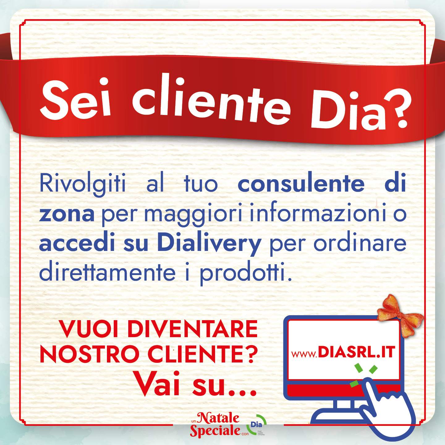 Accedi a servizi Dialivery per Normal Trade e Punti Vendita