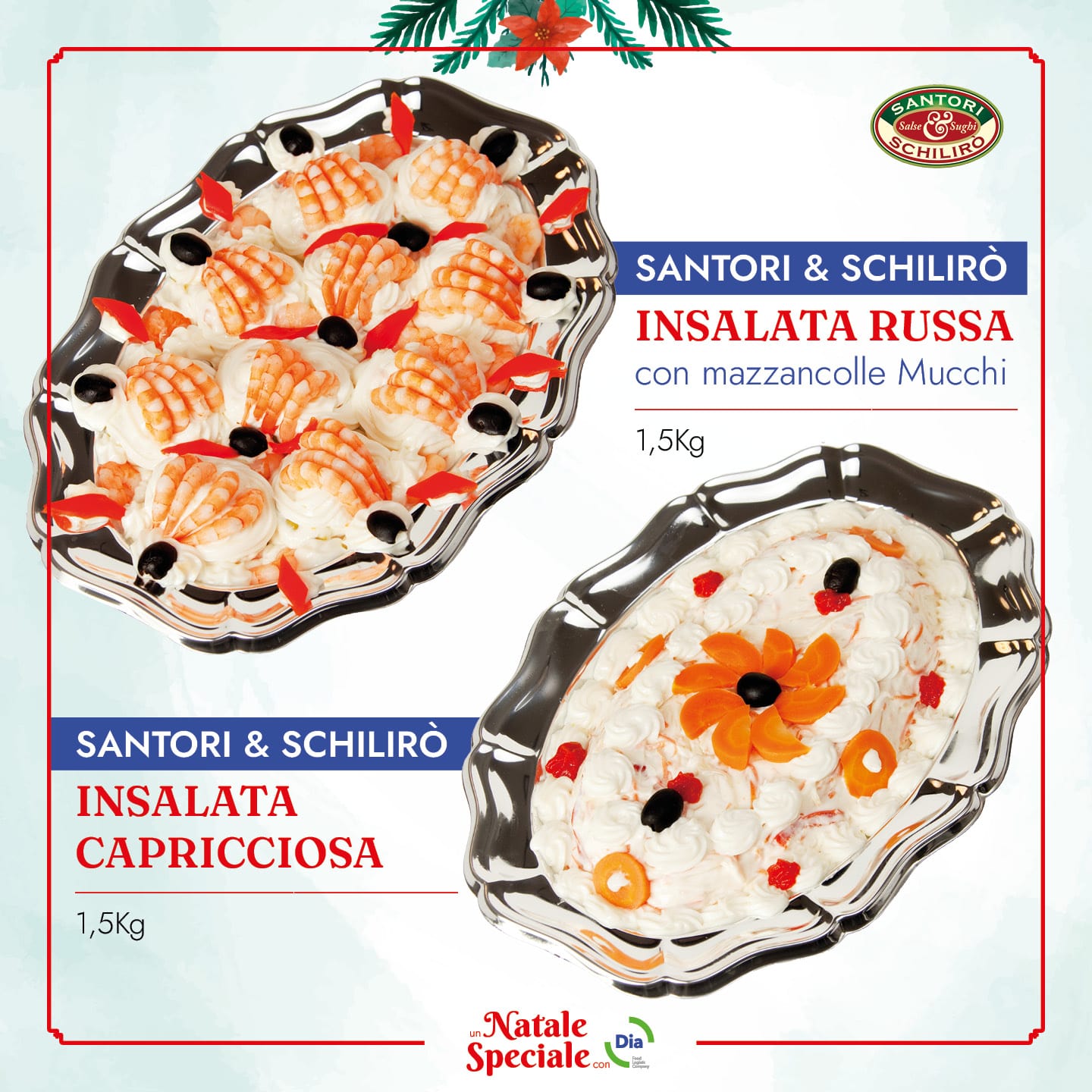 Insalata Russa con Mazzancolle Mucchi e Insalata Capricciosa - Natale con DiA 2022