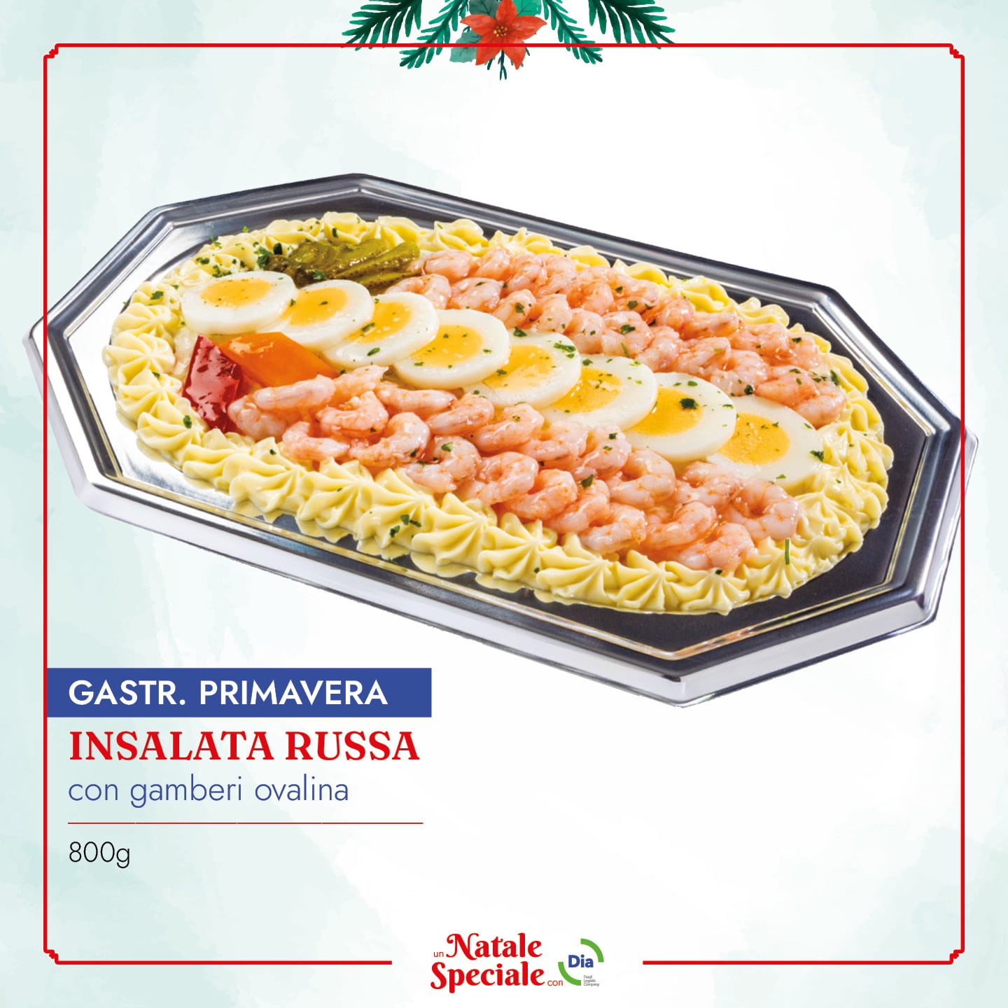 Insalata Russa Ovalina con Gamberi - Natale con Dia 2022