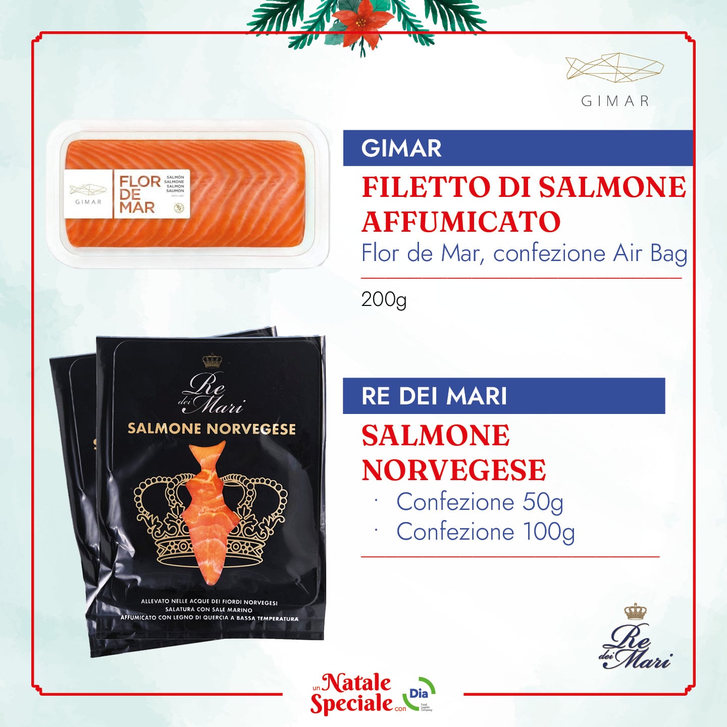 Salmone Norvegese - Re dei Mari - Natale con Dia 2022