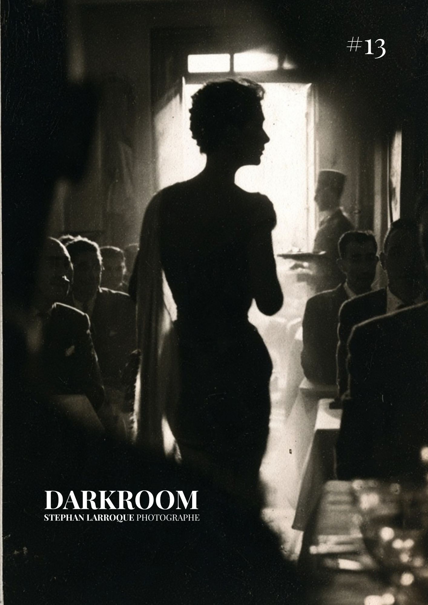 Couverture de DARKROOM #13, lettre d’artiste de Stephan Larroque