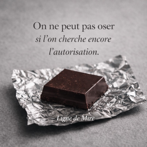 Illustration Le tribunal du carré de chocolat