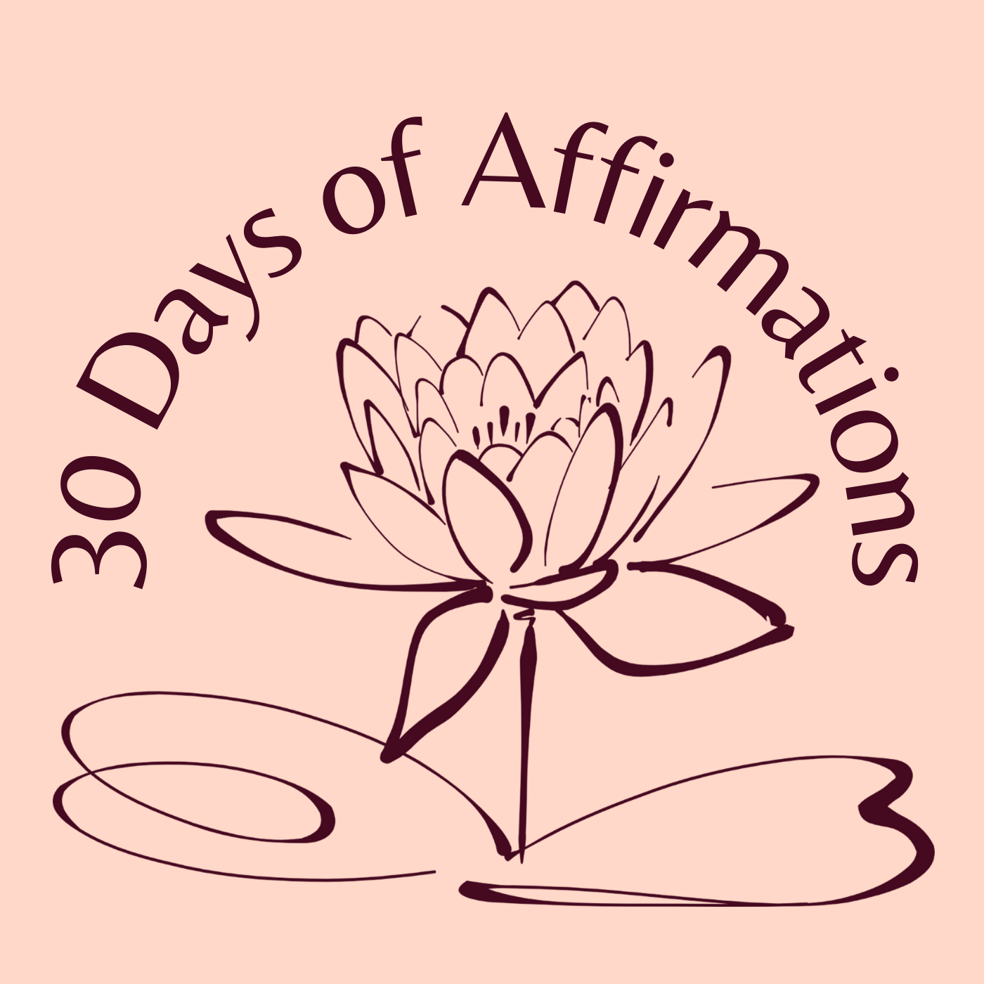 30 Days of Affirmations logo