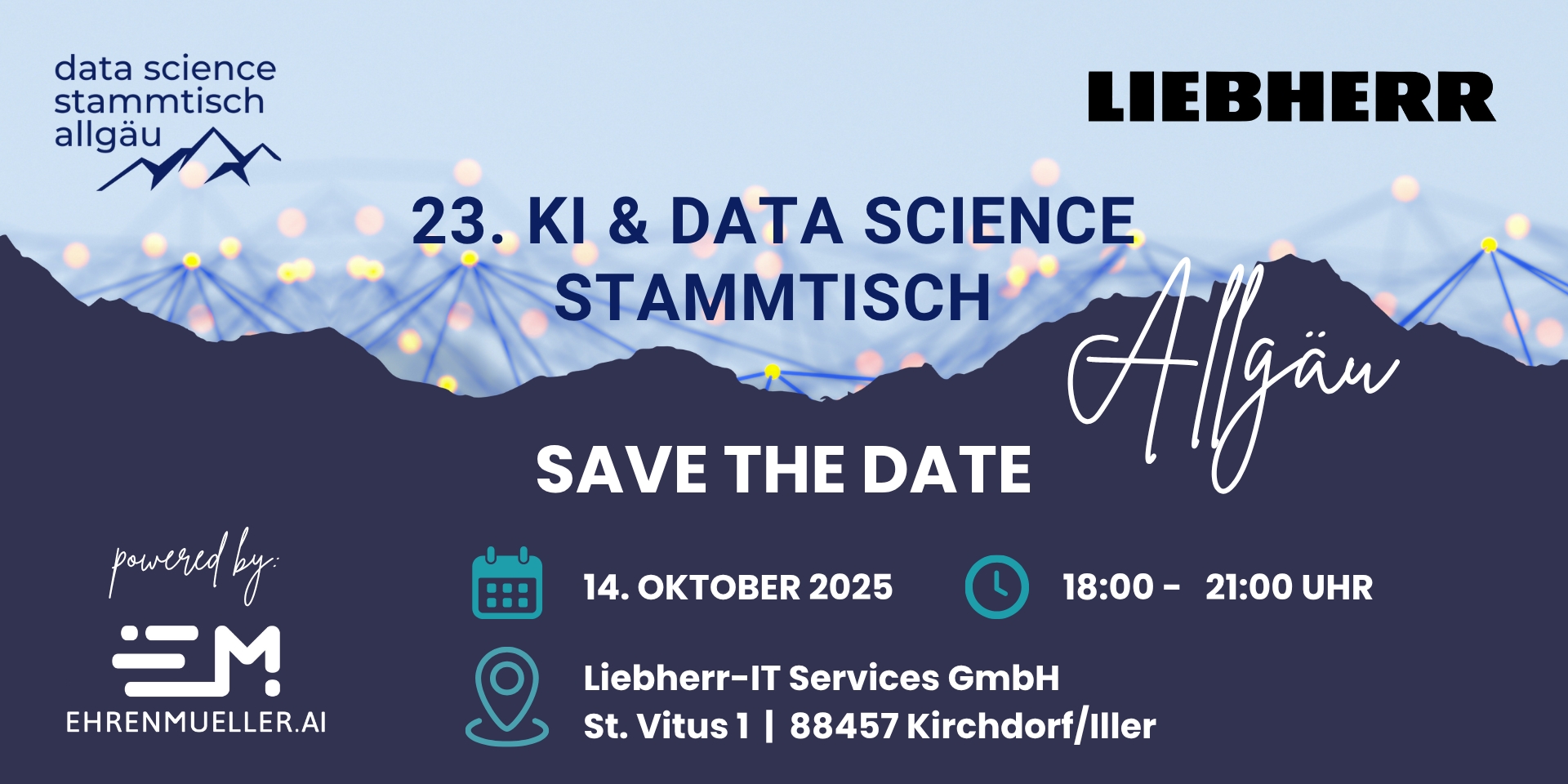 KI & Data Science Stammtisch - Event Grafik