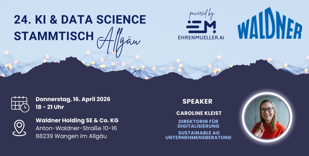 KI & Data Science Stammtisch - Event Grafik