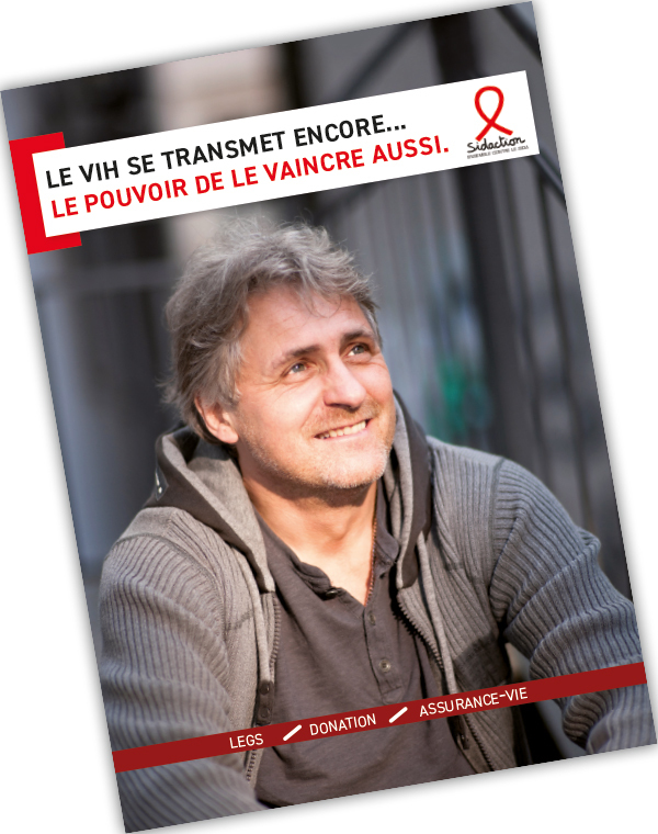 Couverture brochure legs sidaction