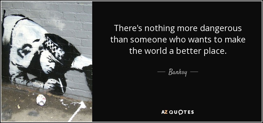 banksy quote