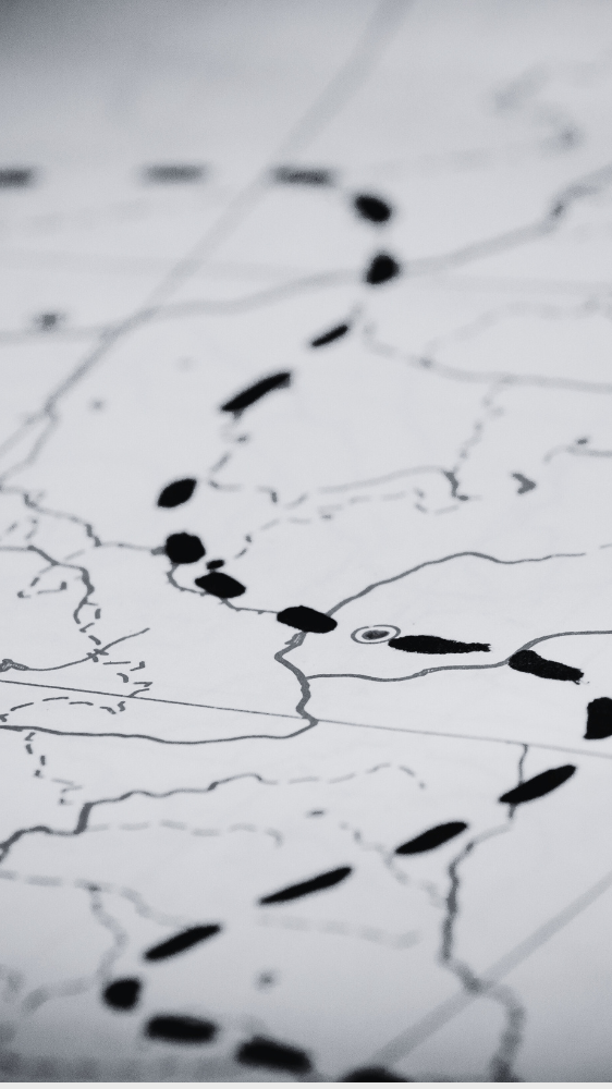 Un itinéraire sur une carte - ©Kirill_Savenko via Getty Images