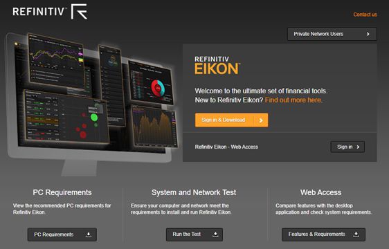 Base de dades Eikon