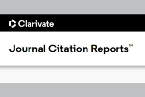 Captura de pantalla de la capçalera dels Journal Citation Reports de Clarivate