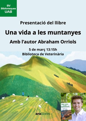 Cartell presentació llibre Abraham Orriols