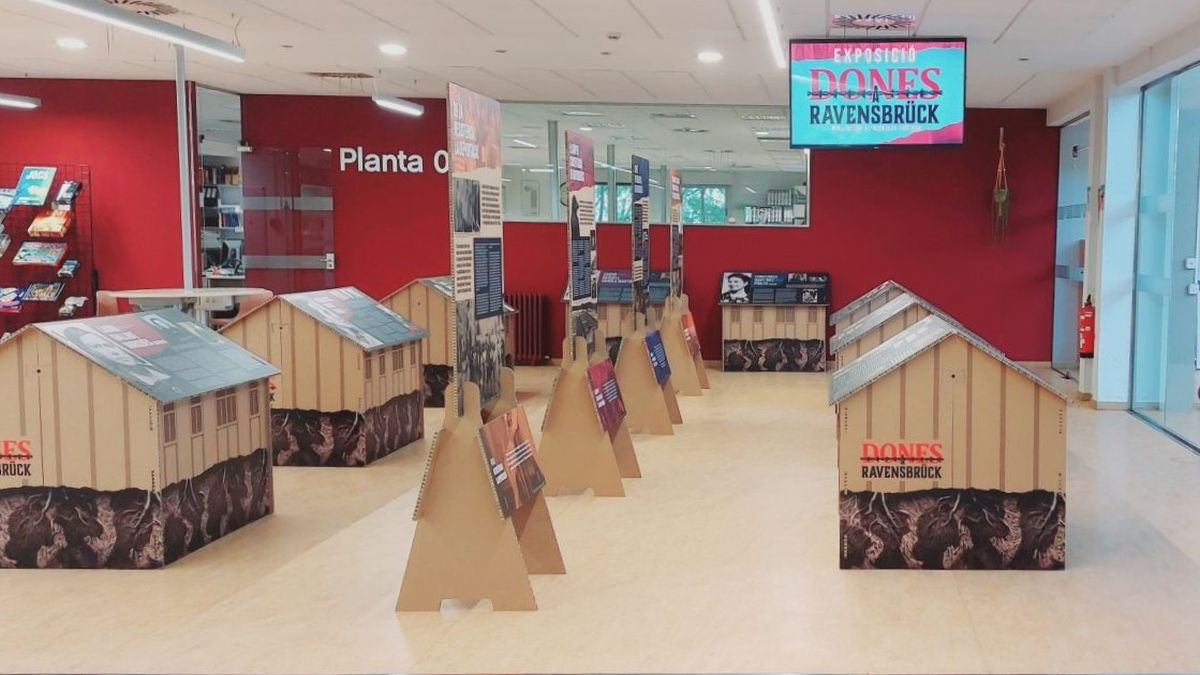 Exposició Dones a Ravensbrück a la Biblioteca de Ciències Socials