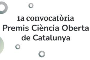 Cartell dels Premis Ciència Oberta de Catalunya