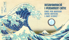 Cartell del taller Desinformació i pensament crític