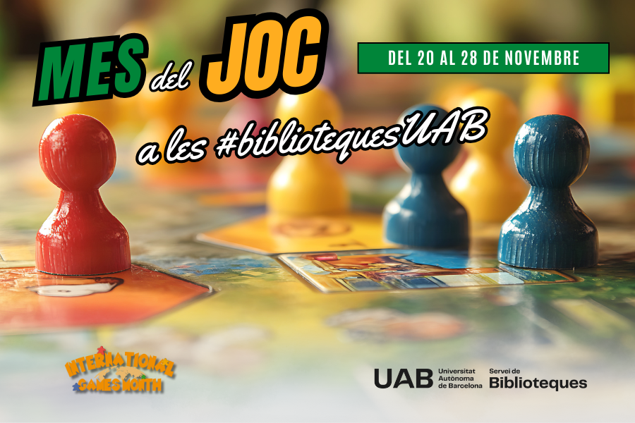 Cartell del Mes del Joc