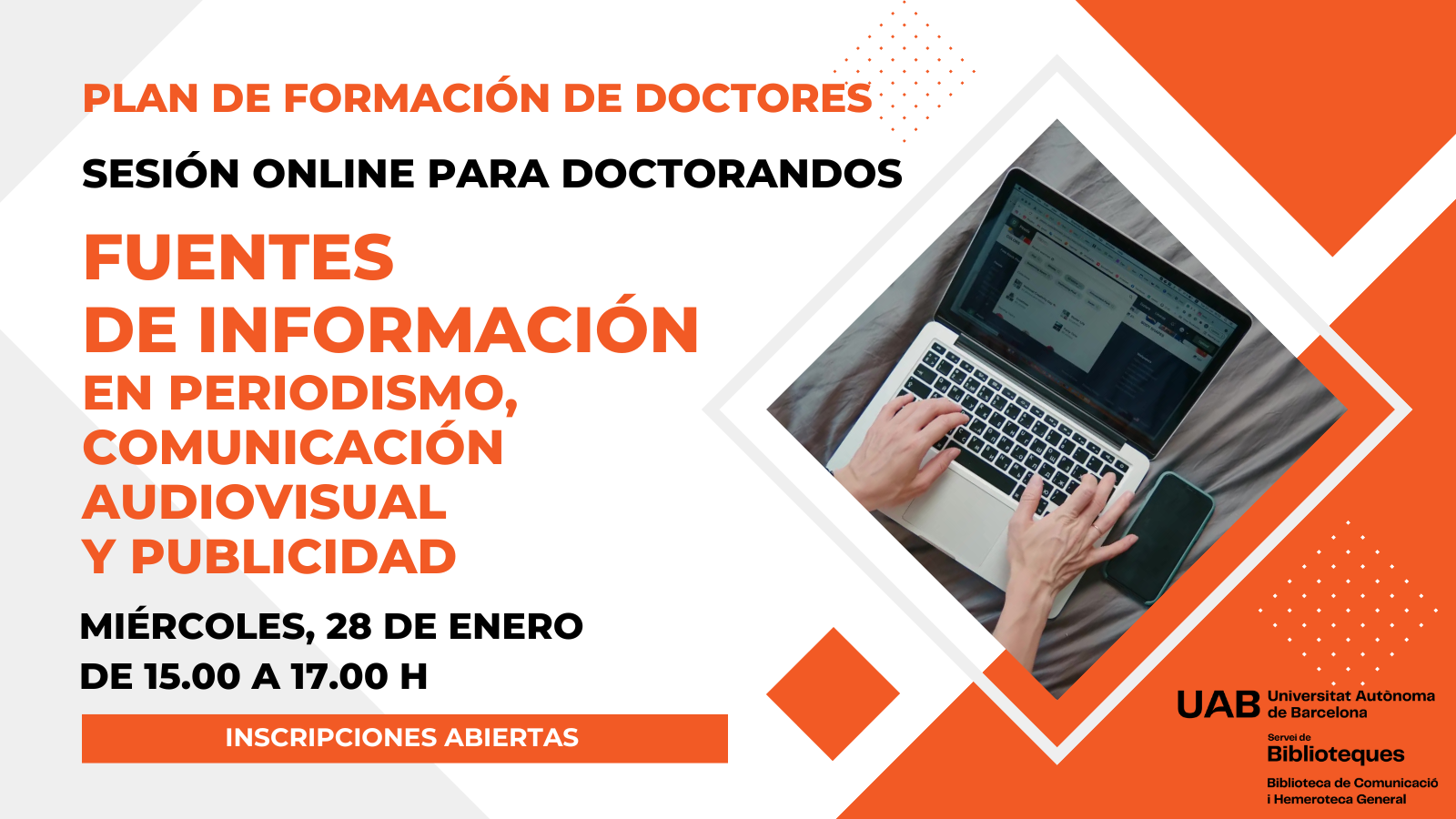 Cartell del curs de Fonts d'informació