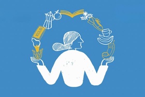 Logotip del Mes del Comerç Just