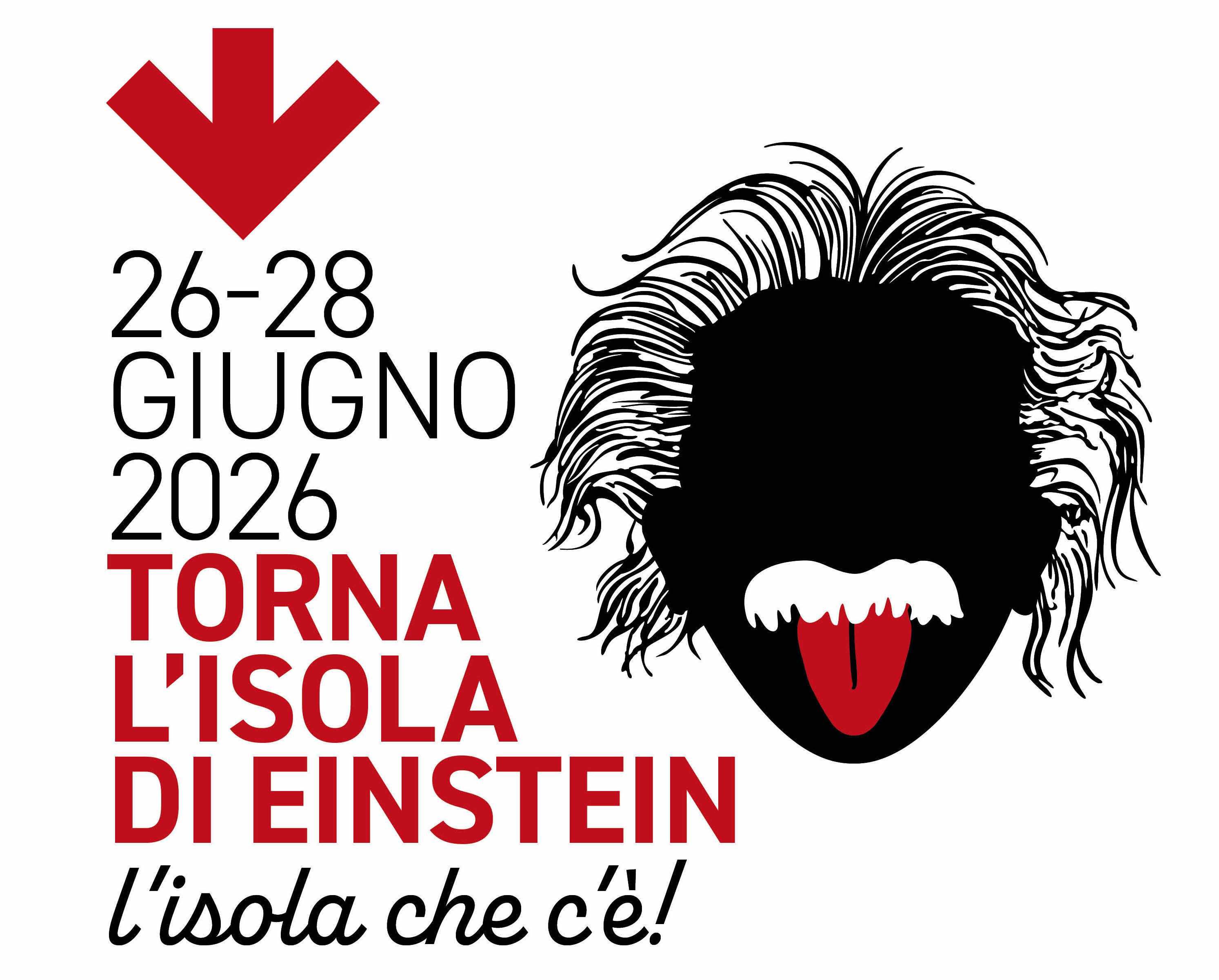 Torna l'isola di einstein dal 26 al 28 giugno 2026