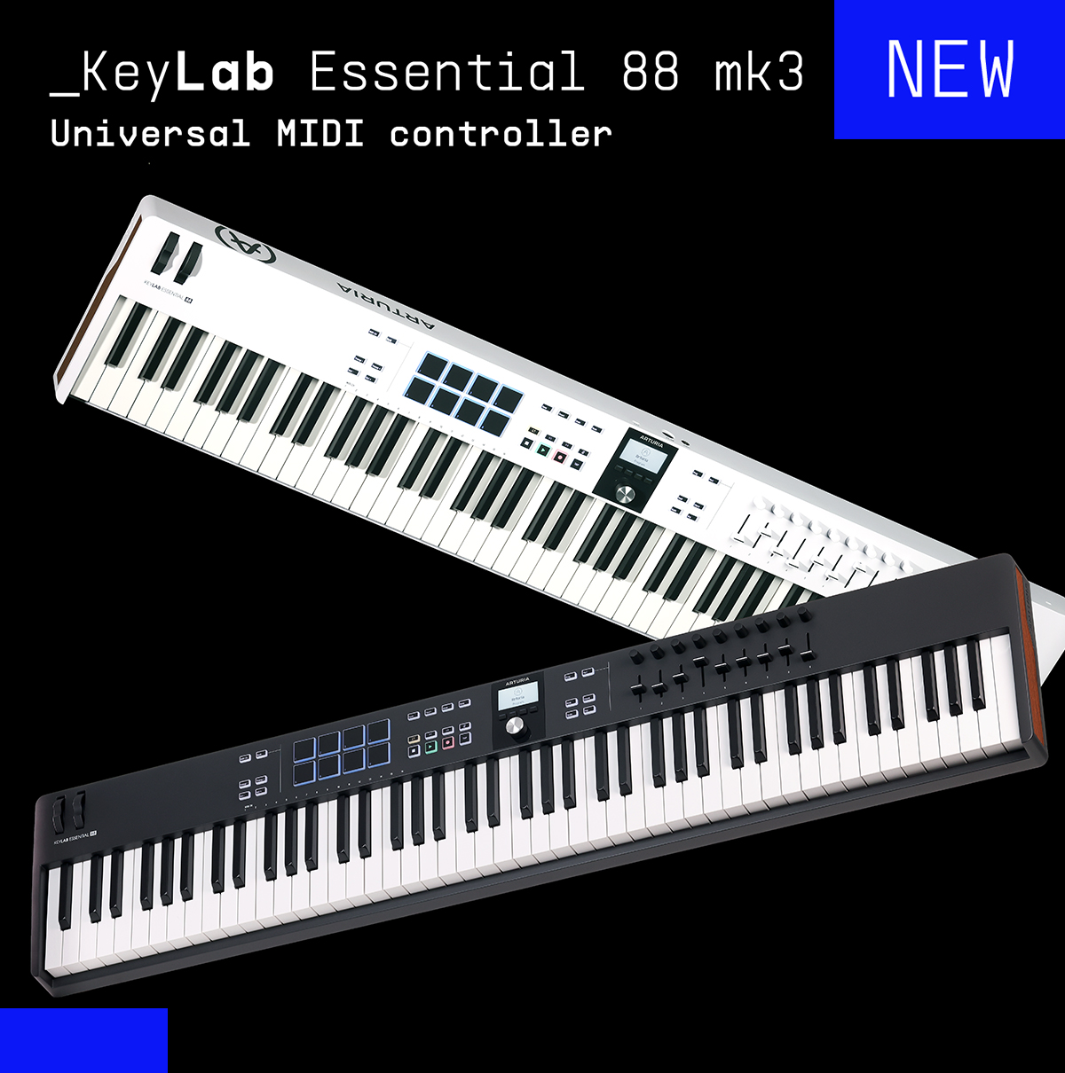 Header KeyLab Essential 88 mk3