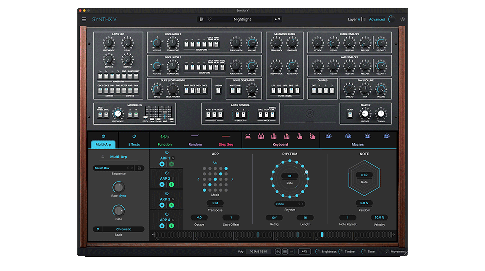 Elevated with advanced modulation & FX