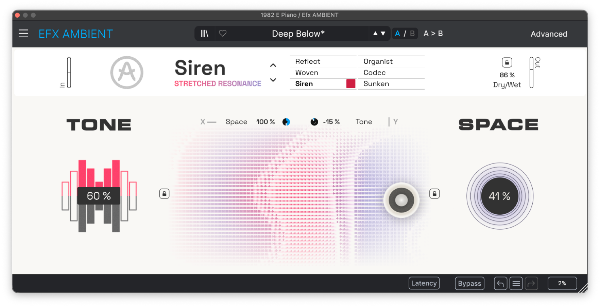 FX Ambient interface interface
