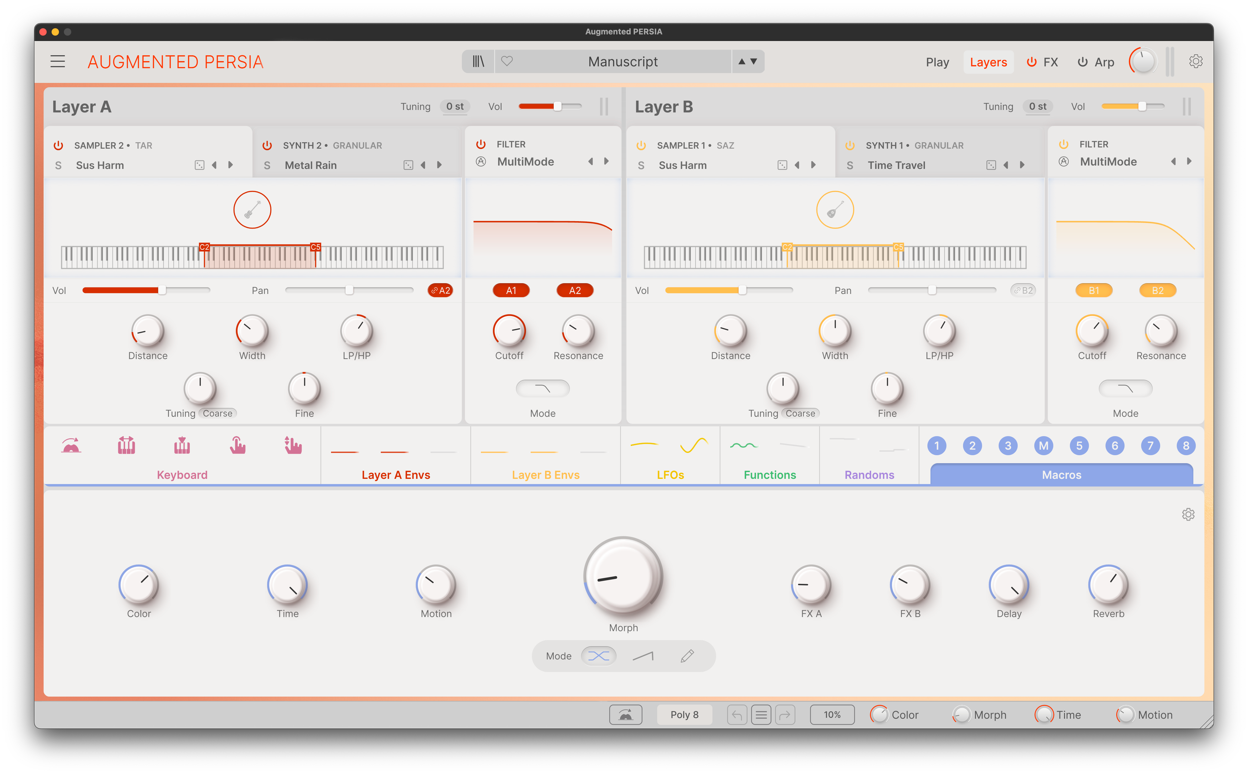Augmented YANGTZE Sample & Synth Layers