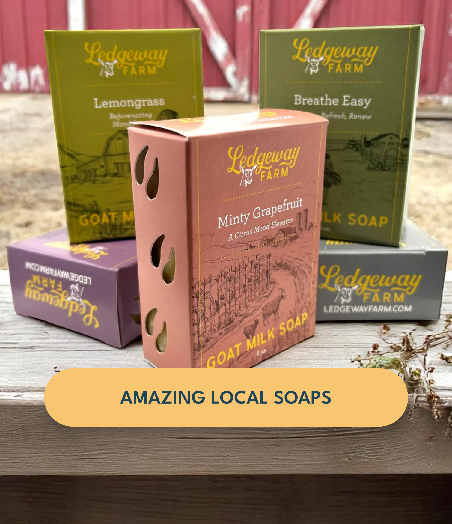 Local Soaps that are just lovely.