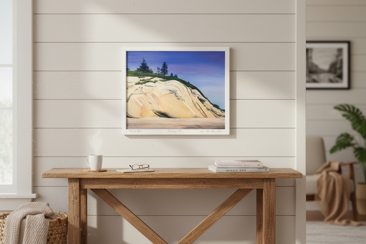 AKN Studios — Maine coastal art print