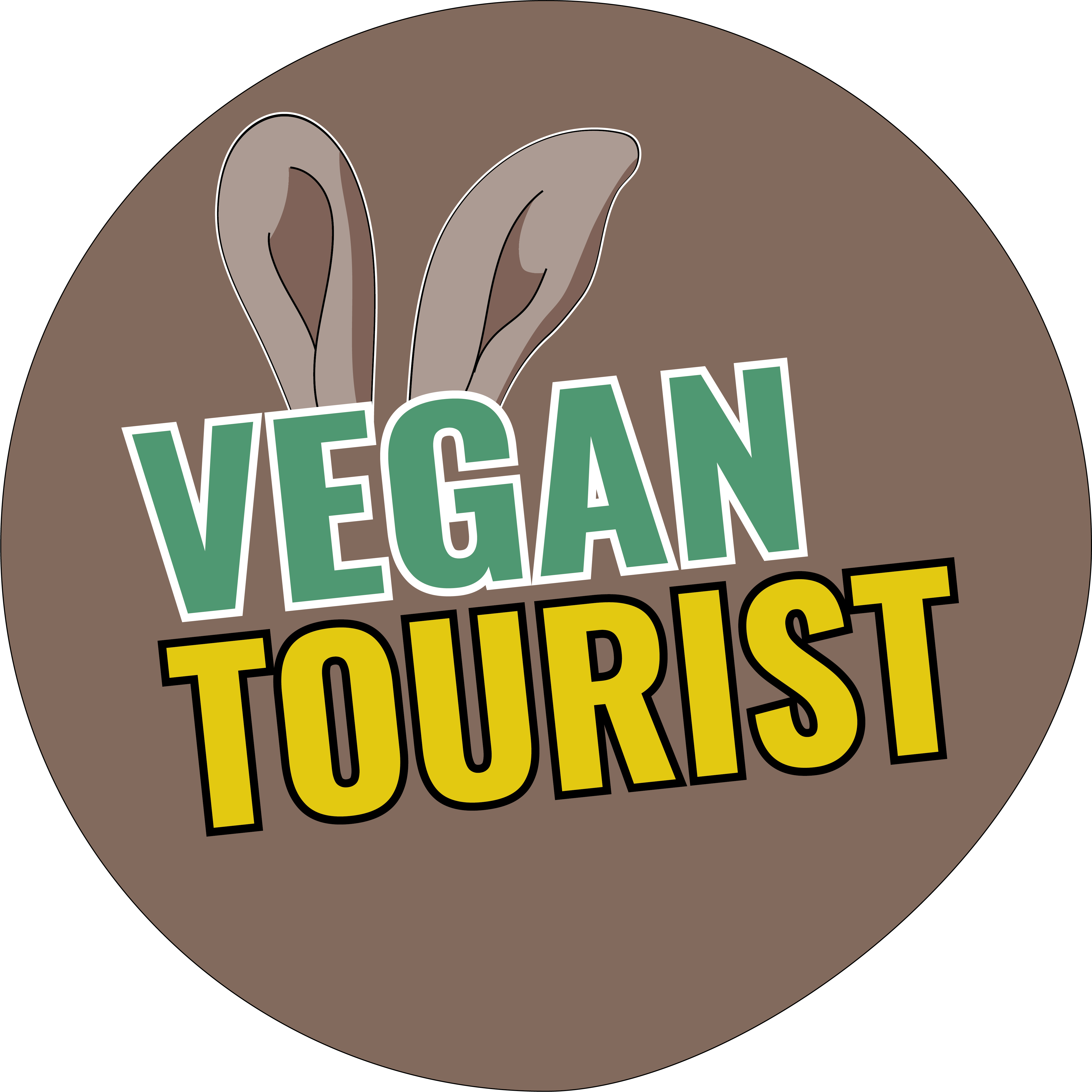 Logo vegan tourist