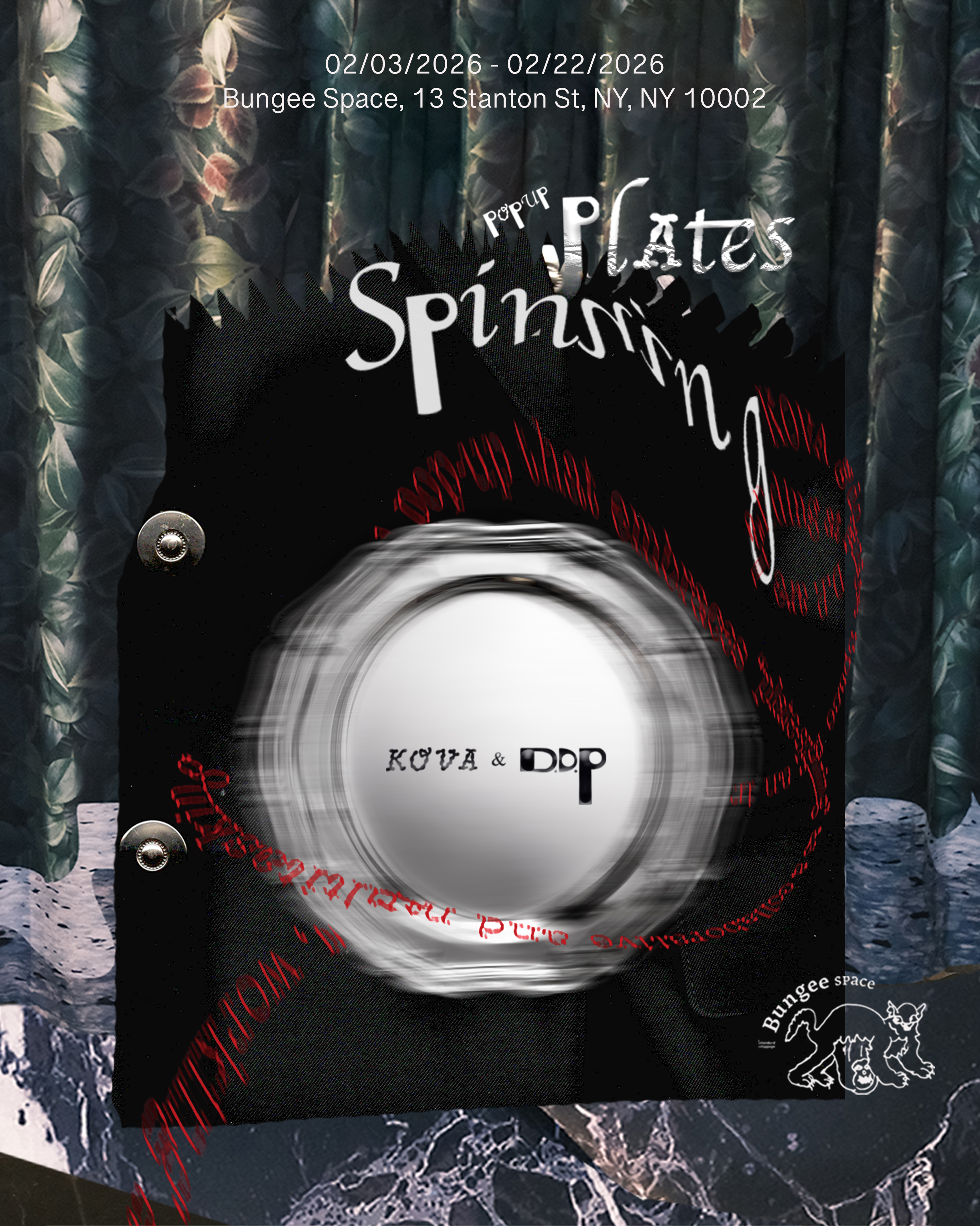 Plates Spinning Poster