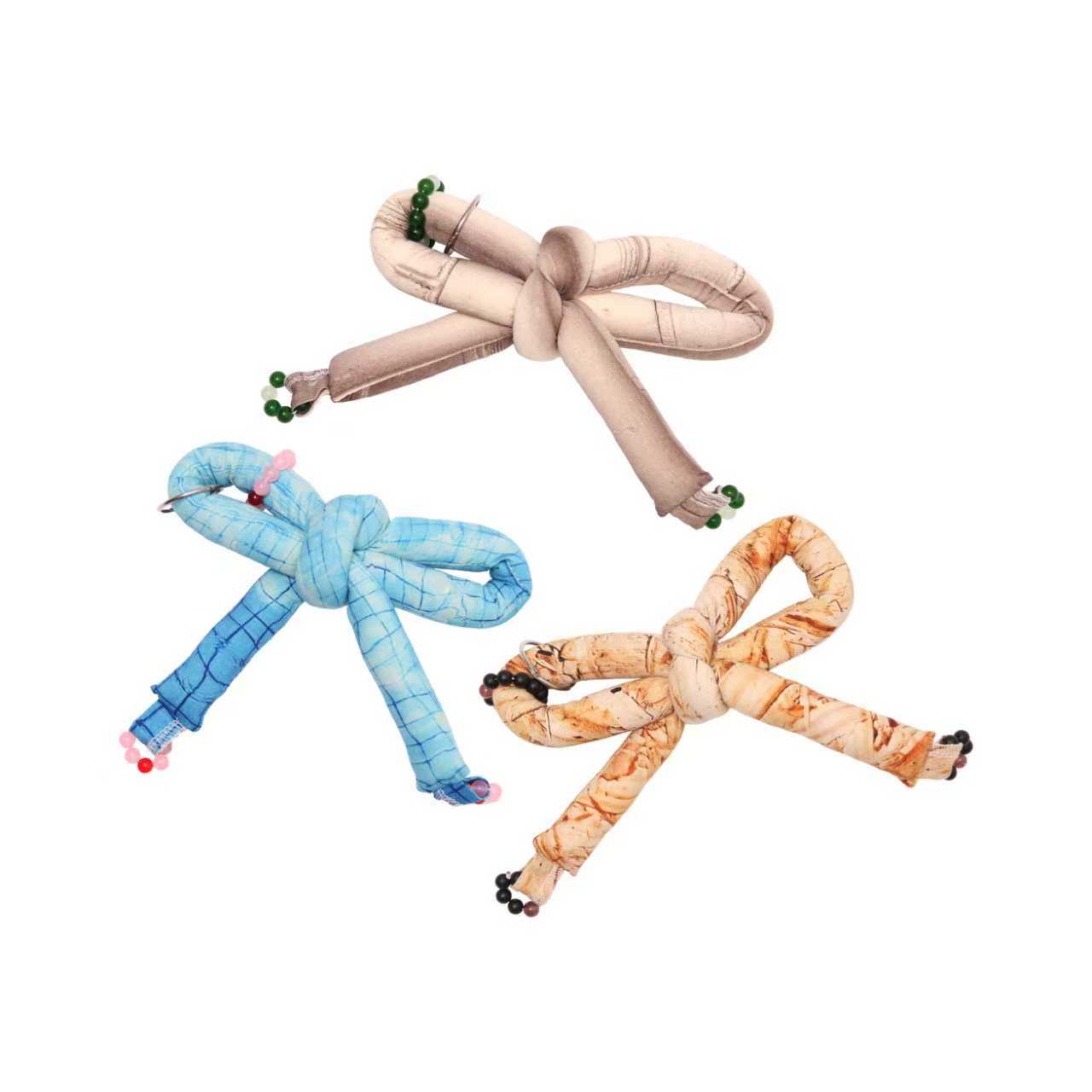 Hair Tie / Keychain (Blue)