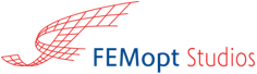 Firmenlogo FEMopt Studios GmbH Bunt