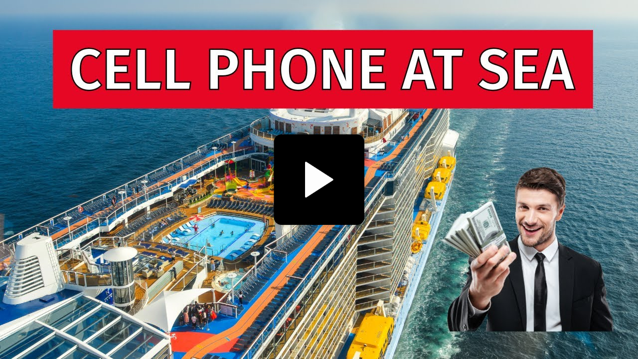 See how much it costs to use a cell phone on a cruise ship.