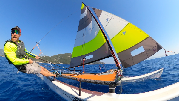 Hobie 16 catamaran sailboat