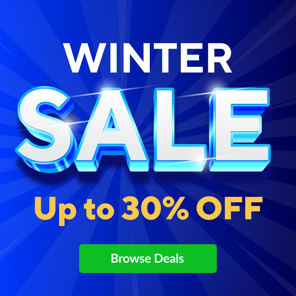 Winter Sale – Up to 30% off!