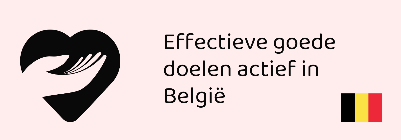 Effectieve goede doelen actief in België