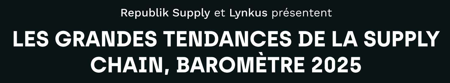 Le baromètre 2025 des métiers. de la Supply Chain