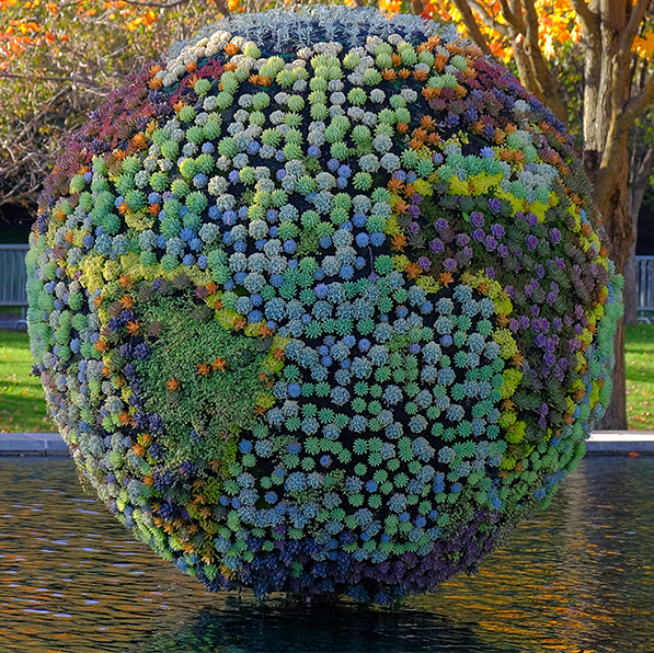 Representação do planeta Terra (fonte: Octávio Pinto)