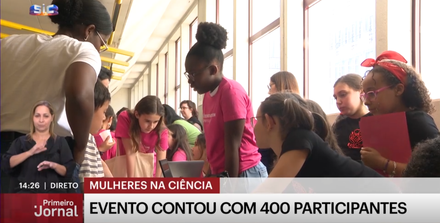 Mais de 240 alunas participaram em concurso dedicado à ciência em Lisboa