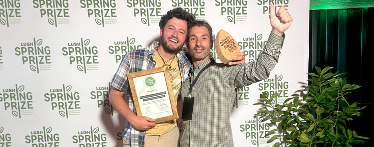 HortaFCUL ganha prémio LUSH Spring Prize pelo trabalho feito com permacultura