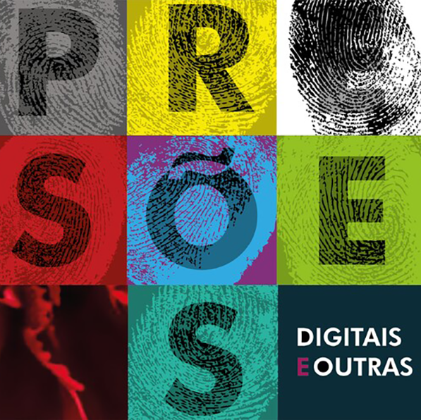 Pormenor do cartaz da Peça de Teatro "Impressões (digitais e outras)"