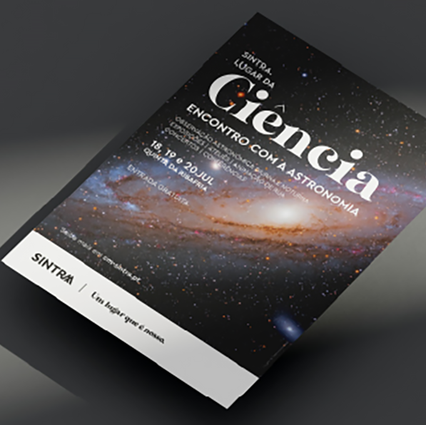 Cartaz do Encontro com a Astronomia