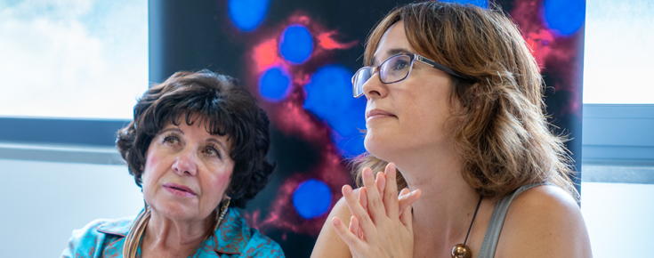 Startup R-Nuucell selecionada por programa europeu para validar terapia inovadora contra o cancro Helena Garcia e Andreia Valente, as duas fundadoras da R-nuucell